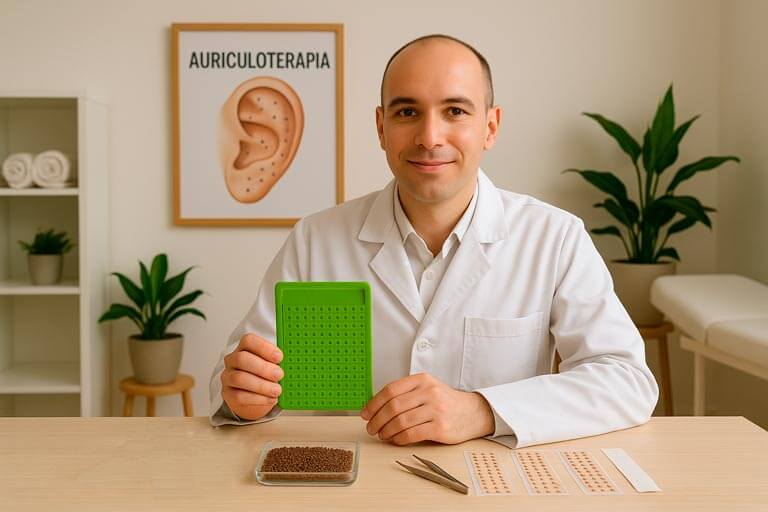 Qual ponto auricular usar