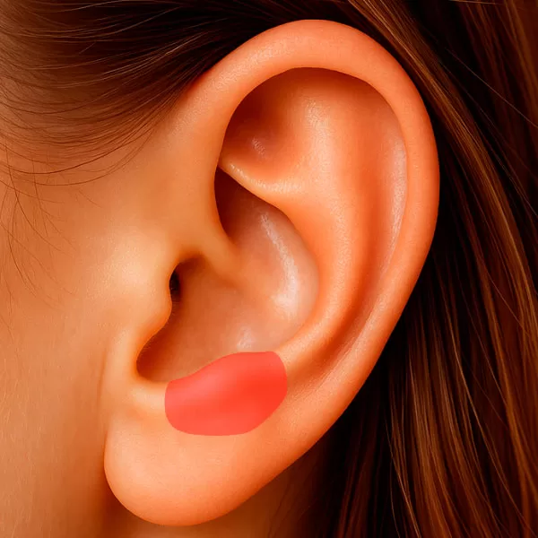 Região do Anti-Tragus da orelha – região anatômica utilizada na auriculoterapia.