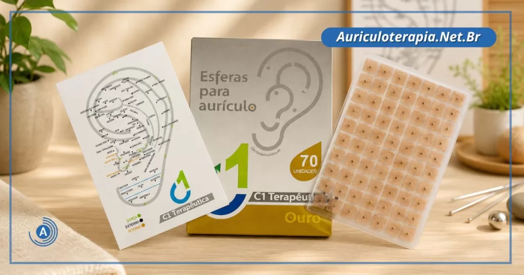 Pontos Auriculares Ouro C1 Terapêutica – Guia Completo