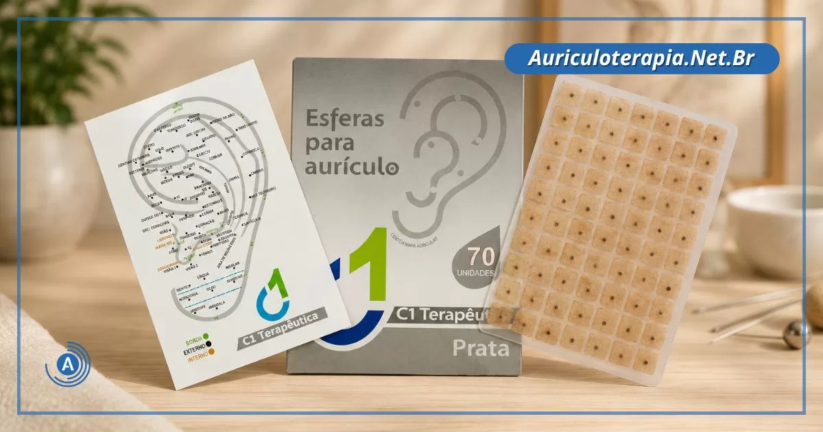 Pontos Auriculares Prata C1 Terapêutica – Guia Completo